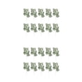 thumbnail image 4 of Cateissary 10 piezas de tallos de hojas de sauce falsos, hojas de plantas artificiales, de autoensamblaje para interiores y exteriores, arreglo tipo 2/gris oscuro 2Conjunto, 4 of 6