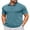 Peacock Blue, variant on COOFANDY Men' Collared Shirts Short Sleeve Casual Polo T Shirt Summer Golf Shirts Classic Stylish Tees