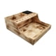 thumbnail image 1 of Soporte para herramientas de peluquero de madera, cortadora de cabello, tijeras, caja de herramientas para peluquero, estante de almacenamiento para Colco Estante de tijeras de salón, 1 of 7