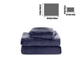 thumbnail image 3 of Dvruxg Soft Flannel Sheet Set 63x91 Inch - Cozy Warm Fuzzy Fleece Bedding Set with Pillowcase, Anti-Static, Non-Pilling, Machine Washable, 3 of 5