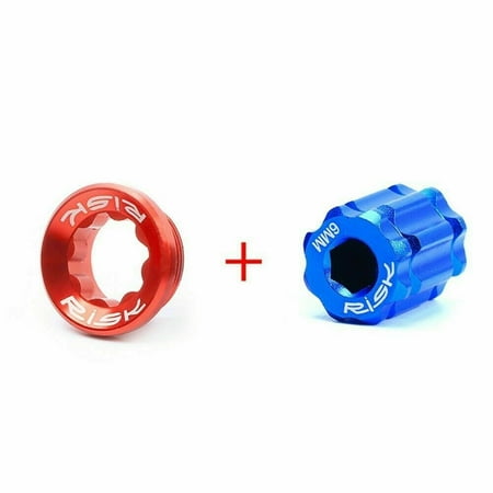 

Road & MTB Bike Bicycle Crank Arm Fixing Bolt For-Shimano CNC M20x8mm