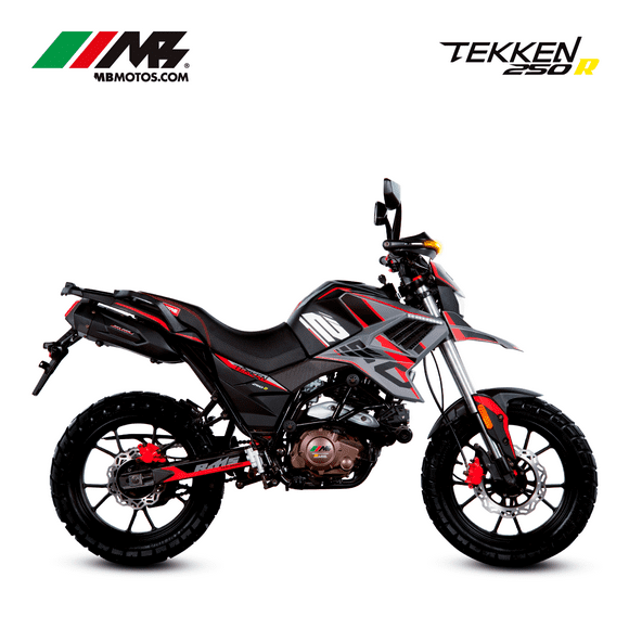 Motocicleta Deportiva MB MOTOS Tekken 250R Negro 2025