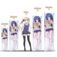 thumbnail image 2 of 60x180cm Anime Japonés Inuyasha Masculino Funda De Almohada Abrazando Cuerpo Doble Lado Diferente Impreso Dakimakura, 2 of 3