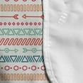 thumbnail image 4 of Arrow Microwave Oven Cover, Maya Pattern and Triangle Geometric Shapes Native Heritage Graphic Art, Water Resistant Organizer with Pockets for Kitchen, 36" x 12", Multicolor, by Ambesonne, 4 of 4