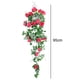 thumbnail image 2 of Laklulu Decoraciones para el hogar y bodas suspendidas en la pared Flores artificiales y ratán, 2 of 5