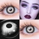thumbnail image 4 of AMARA-lentes de contacto de Color para Halloween, lentes de Color blanco y negro, multicolor, para pupila hermosa anual, 2 unidades, 4 of 4