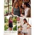 thumbnail image 5 of Beaisland 3 Pack Women Maternity Tank Tops Sleeveless Pregnancy Tank Shirts Postpartum Tops Basic Shirts Summer, 5 of 7