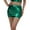 Dark Green, variant on Women's Gold Faux Leather Pencil Skirt, Sparkly Bodycon Mini Skirt, Sexy Stage Dance Skirt for Performance, Club and Party,Gold,XL