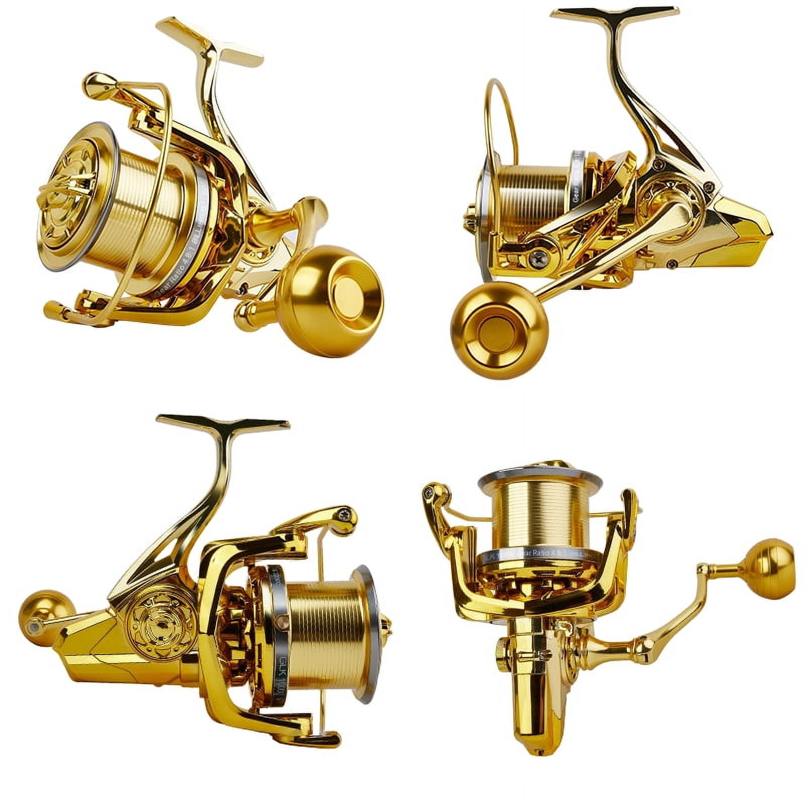 BILLINGS New Big Fishing Reel 20KG Max Drag Spinning Reel Powerful Saltwater Freshwater Reels with Metal Spool&Rocker