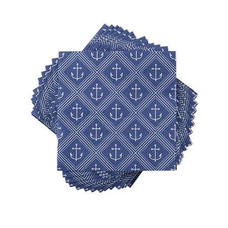 Anchor Pattern Napkin by Cakewalk