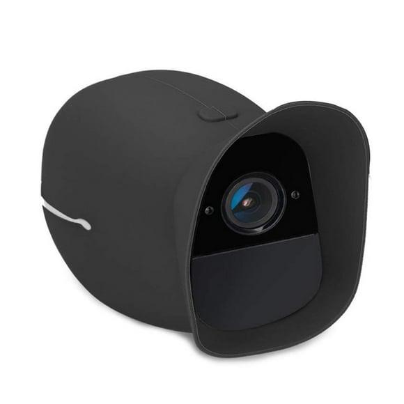 Housse de Protection pour Caméra en Silicone Uv et Housse de Protection Sans Fil Hd pour Caméra Arlo Pro / Arlo Pro 2 Noir