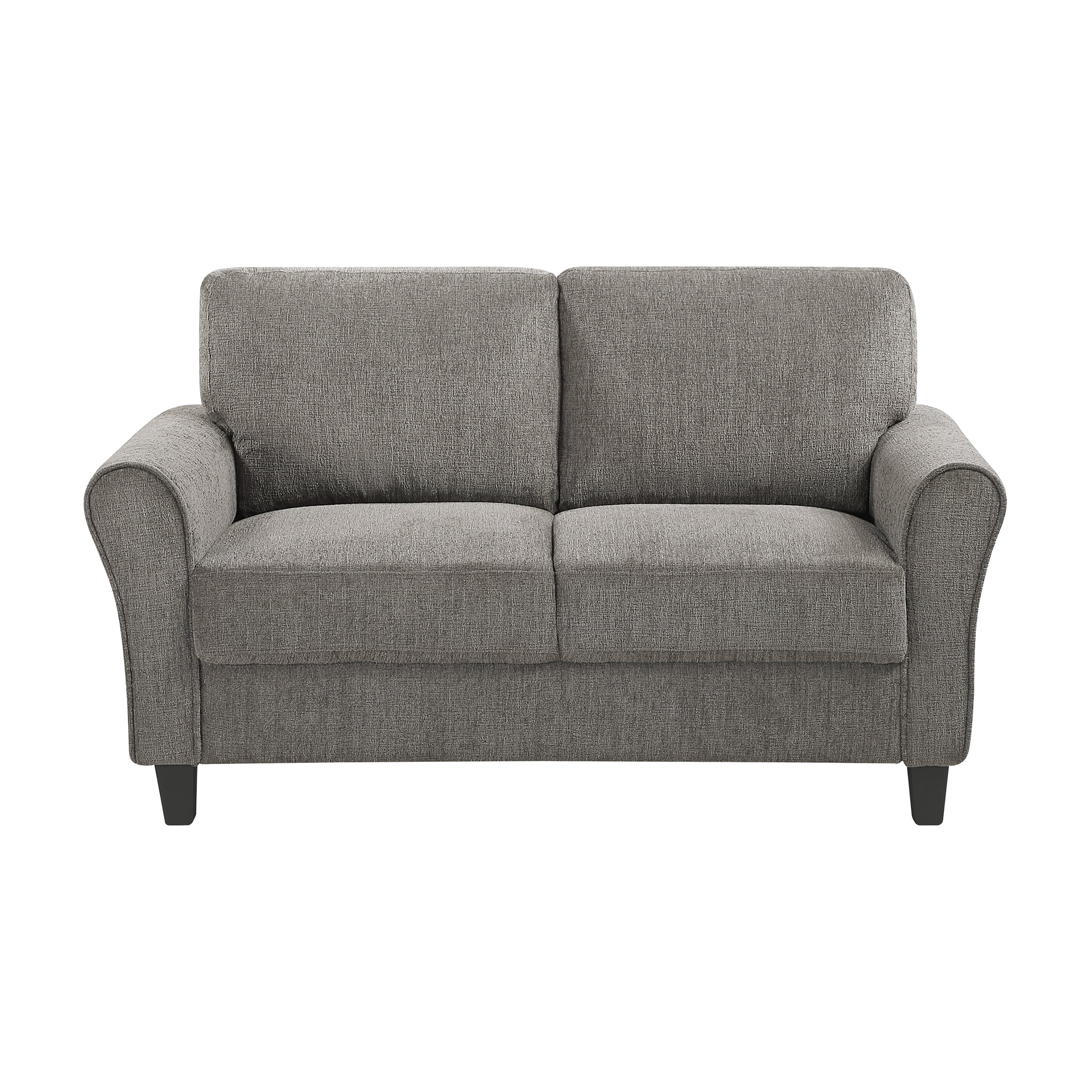 OakvillePark Sevoria Chenille Loveseat, Brown