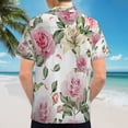 thumbnail image 6 of High Quality Hawaiian Shirts for Men Short Sleeve Aloha Beach Shirt Floral Summer Casual Button Down Shirts Blouses RFQT3W, 6 of 7