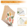 thumbnail image 5 of Yayeee Napkin Holder for Table Kitchen Paper Tissue Organization, Watercolor Orange, 5 of 8