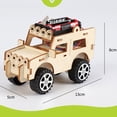 thumbnail image 4 of CIMAXIC Creative Technology Invention Toy Funny Students Scientific Car DIY Model Educational Handmade Assembled Electric Car (Without Battery),5.12"X1.97"X3.15", 4 of 5