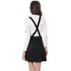 thumbnail image 5 of Allegra K Día De San Patricio Vestido Tipo Peto Tipo Peto Evasé Con Tirantes De Pana Para Mujer Negro XS, 5 of 7