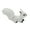 White, variant on Decorative Squirrels Figurine Faux Figurine Delight Stuffed Plush Figure for Home Desk Decorations