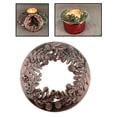 thumbnail image 4 of Tapa metálica para vela Yankee Candle, accesorios, pantallas decorativas marrón, 4 of 9