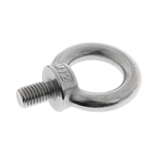 Anilla de material acero Inoxidable De Elevación Para El Hombro Tornillo Tornillo De Perno De Tornillo En Sujetadores, Duradero, 4 Tamaños Para Elegir M12 x 20 mm