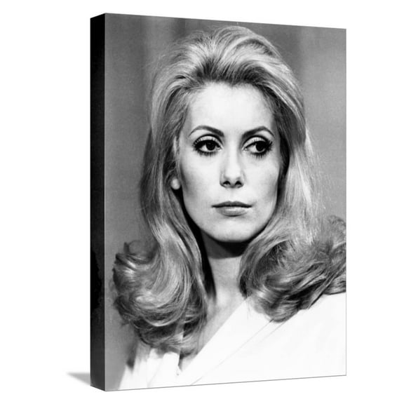 Art.com Belle De Jour, Catherine Deneuve, 1967 Stretched Canvas Print Wall Art, 12" x 16"