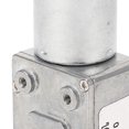 thumbnail image 4 of Motor de engranaje de CC Motor de reducción de engranaje helicoidal de turbina autoblocante reversible de eje único de 12 mm con base de fijación, 4 of 8