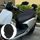 thumbnail image 3 of Funda universal para asiento de motocicleta, de cuero sintético impermeable, para vehículos eléctricos y scooters Funda lisa de PU para asiento de motocicleta, 3 of 8