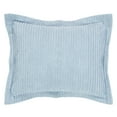 thumbnail image 4 of Better Trends 3-Piece Full/Double Bedspread Set 100% Cotton Chenille, Soft & Cozy Stripe Pattern, All-Season Bedding, Machine Washable (Blue) Jullian Collection, 4 of 6