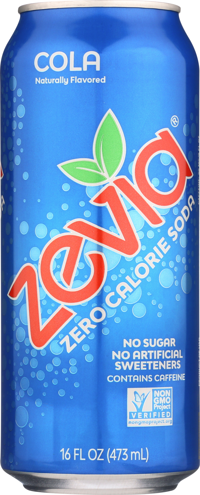ZEVIA SODA COLA 16 FL OZ