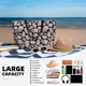 thumbnail image 5 of Easygdp Hand Drawn Pig Bolsa de Viaje de Playa de Gran Capacidad, Bolsa Tote Perfecta para la Playa, Escapadas de Fin de Semana y Viajes, 5 of 7