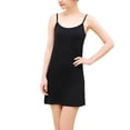 thumbnail image 3 of DHFJKG Full Slip Dress For Women Adjustable Spaghetti Strap Under Dress Cami Mini Slips Undergarment Nightgown, 3 of 4