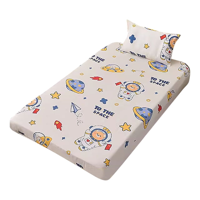 Yhmxh Sábana para cuna de bebé, funda de colchón para recién nacido, funda de cama, sábana
