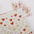 thumbnail image 4 of Valentine's Day Nails Art Decals for Women and Girls with Fun and Festive Themes Cartoon Nails Stickers Heart Pattern, 4 of 9