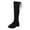 Black, variant on XXWXYD Girls Shoes Suede Boots Shoes Fashion Non Slip Breathable Women Boots for Classic Versatile Non Slip Comfortable Shoe(4.5-5 Years,Female)