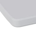 thumbnail image 2 of ZENY 30" Height Adjustable Folding Table, Portable Dinner Table TV Tray, White, 2 of 9