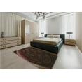 thumbnail image 4 of Ahgly Company Indoor Rectangle Patterned Black Bean Brown Area Rugs, 2' x 5', 4 of 6