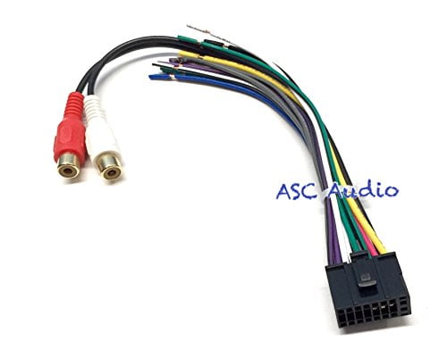 PC2-36-6 Male ISO to bare wire Connectors Audio Speaker Harness Adaptor Lead 
