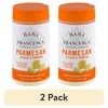 (2 pack) Mama Francesca Parmesan, Asiago & Romano Grated Cheese, 8 oz Shaker