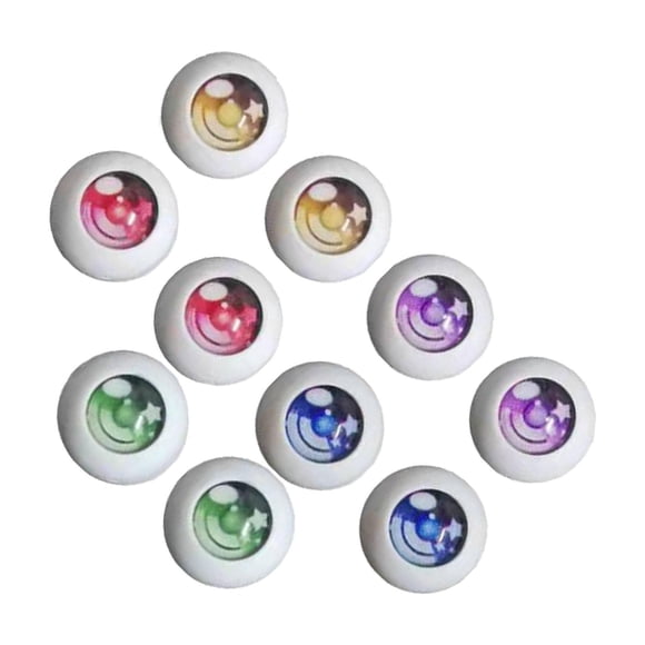 Wweixi 10Pcs Googly Eyes Doll Toys Making Stuffed Animal available in ample quantities,so Puppet Supplies Kids 10mm