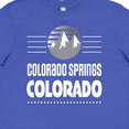 thumbnail image 4 of Inktastic Colorado Springs Colorado Mountains Youth T-Shirt, 4 of 5