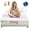White, variant on Grounding Mat for Bed, Grounding Mat with 10% Silver Fiber and 90% Cotton, 27’’x76’’ Connected Earth Grounding Sheets with Outlet Tester and Grounding Cord (King)