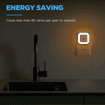 thumbnail image 2 of 4 Pack Upgraded Plug-in LED Night Light with Adjustable Brightness, Dimmable LED Nightlight with Dusk to Dawn Sensor for Bathroom, Bedroom, Kitchen, Stairs, Hallway, 2 of 7