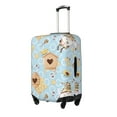 thumbnail image 2 of Haiem Cute Gnome Bee Collects Honey Luggage Cover Printed Suitcase Covers for Luggage Elastic Washable Suitcase Protector Fits 18-32 Inch Luggage-Large, 2 of 9