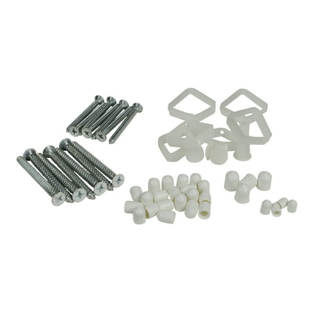 Rubbermaid FG3P56LW FastTrack 47 Piece Hardware Kit