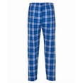 thumbnail image 4 of Boxercraft BM6624 Men's Harley Flannel Pant-Royal/Silver Pl-3XL, 4 of 4