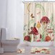 thumbnail image 1 of Billuyoard Cortina de ducha y amigable con el cuidado de la piel para una experiencia de baño de lujo Cortina de ducha para baño Cortinas Juegos de accesorios de baño PASTA-1 165*180.360g, 1 of 5