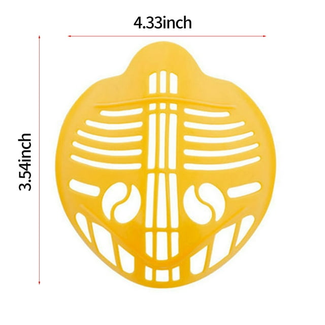 3D Mouth Mask Support Disposable Breathing Assist Mask Inner Pad Bracket Breathable Valve