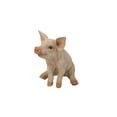 thumbnail image 2 of Garden Decor Animal Statue Medium Sitting Pig Statue, 2 of 5