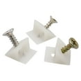 thumbnail image 1 of Scienceny Soporte de esquina de tamaño blanco de 100x para una fácil instalación y un soporte fuerte que fija la parte inferior de los cajones Herramientas y ferretería Oro, 1 of 6