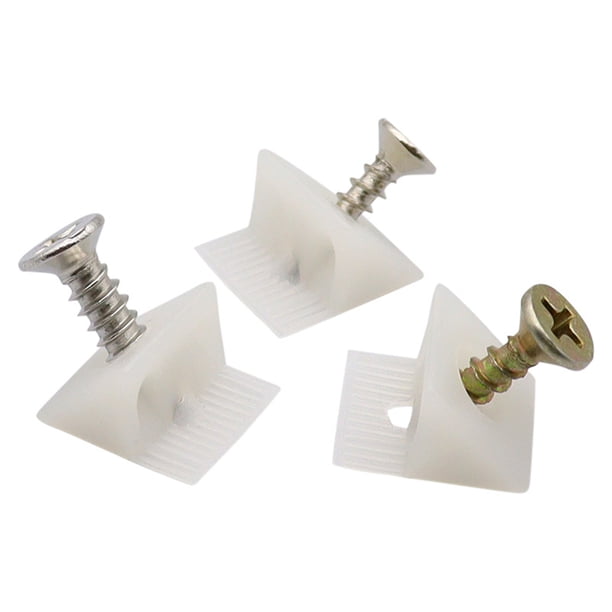Kenally Juego de cuñas de plástico para reparar fondos de cajones caídos, 100 Uds., fijación de fondos de cajones caídos Herramientas y ferretería Oro