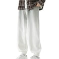 thumbnail image 1 of StSilkitty Men's Sweatpants Gradient Color Elastic Waist Drawstring Joggers Pant with Pockets Lightweight Tapered Trousers, 1 of 5